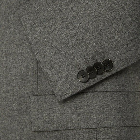 Hugo Boss Men's 'Randal' Grey Slim Fit Wool Sport Coat Blazer, 46R - Picture 5 of 6